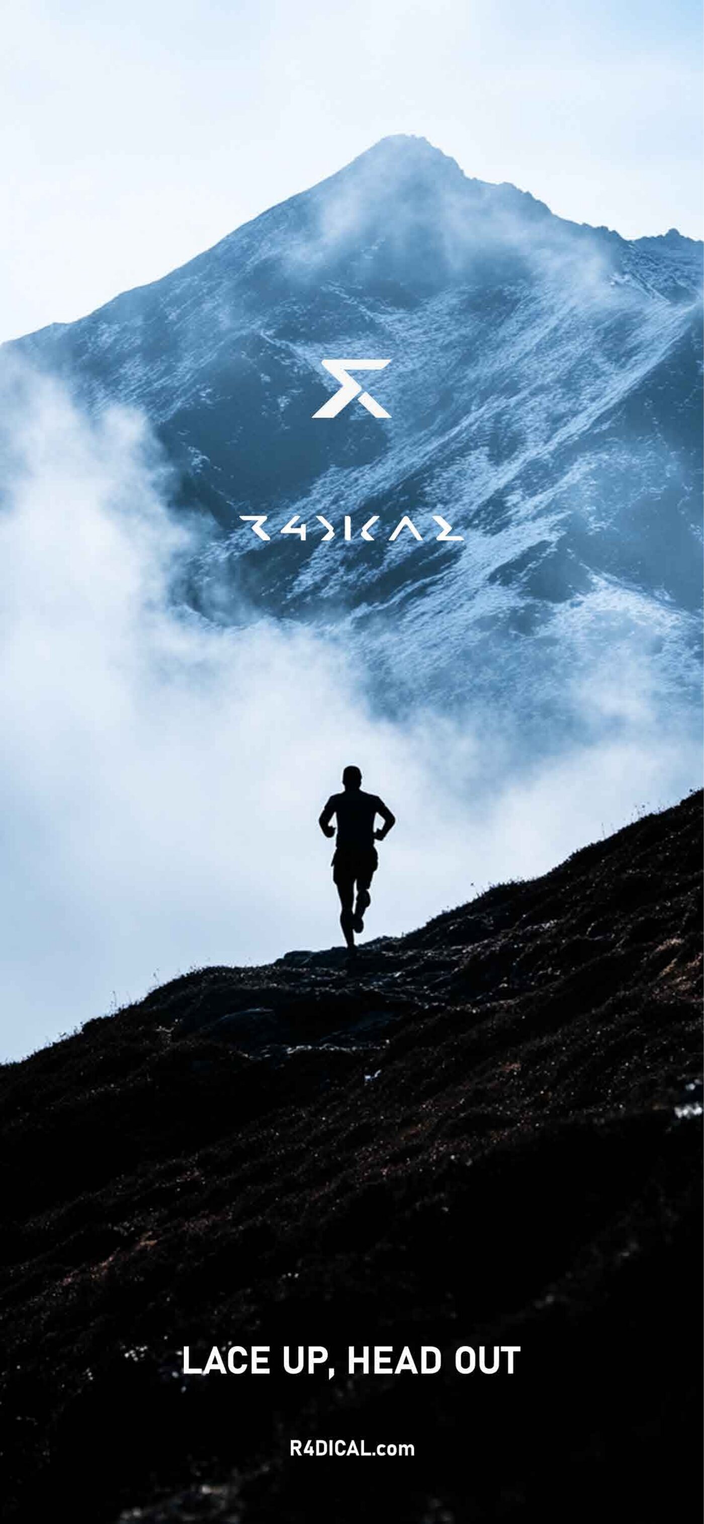 Running above the clouds